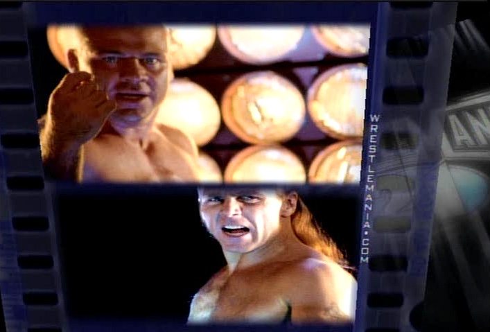 Revisiting HBK & Kurt Angle's Classic Affair At WrestleMania 21 ...