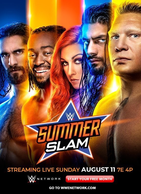 PHOTO: WWE Releases SummerSlam Poster | eWrestlingNews.com
