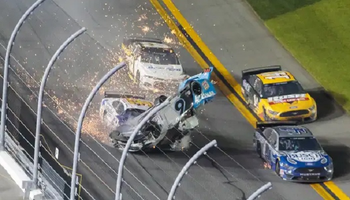 Ryan Newman NASCAR Daytona 500 Crash