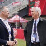 Shane McMahon and Oliver Luck