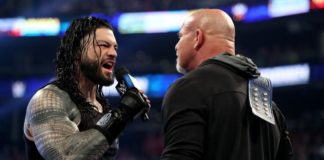WWE Smackdown Roman Reigns Goldberg WWE Universal Championship