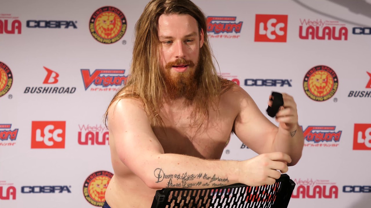 David Finlay Withdraws from New Japan Cup Tournament