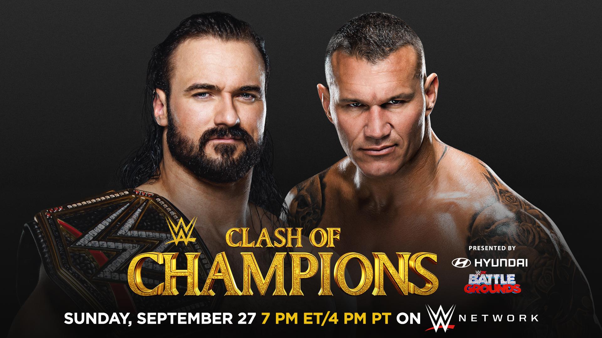WWE Clash of Champions Results: Drew McIntyre vs. Randy Orton.