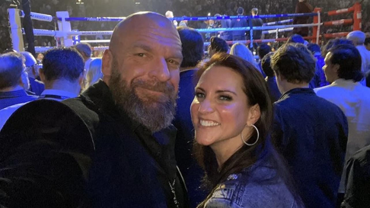 Triple H Expresses Happiness at Stephanie McMahon’s Return