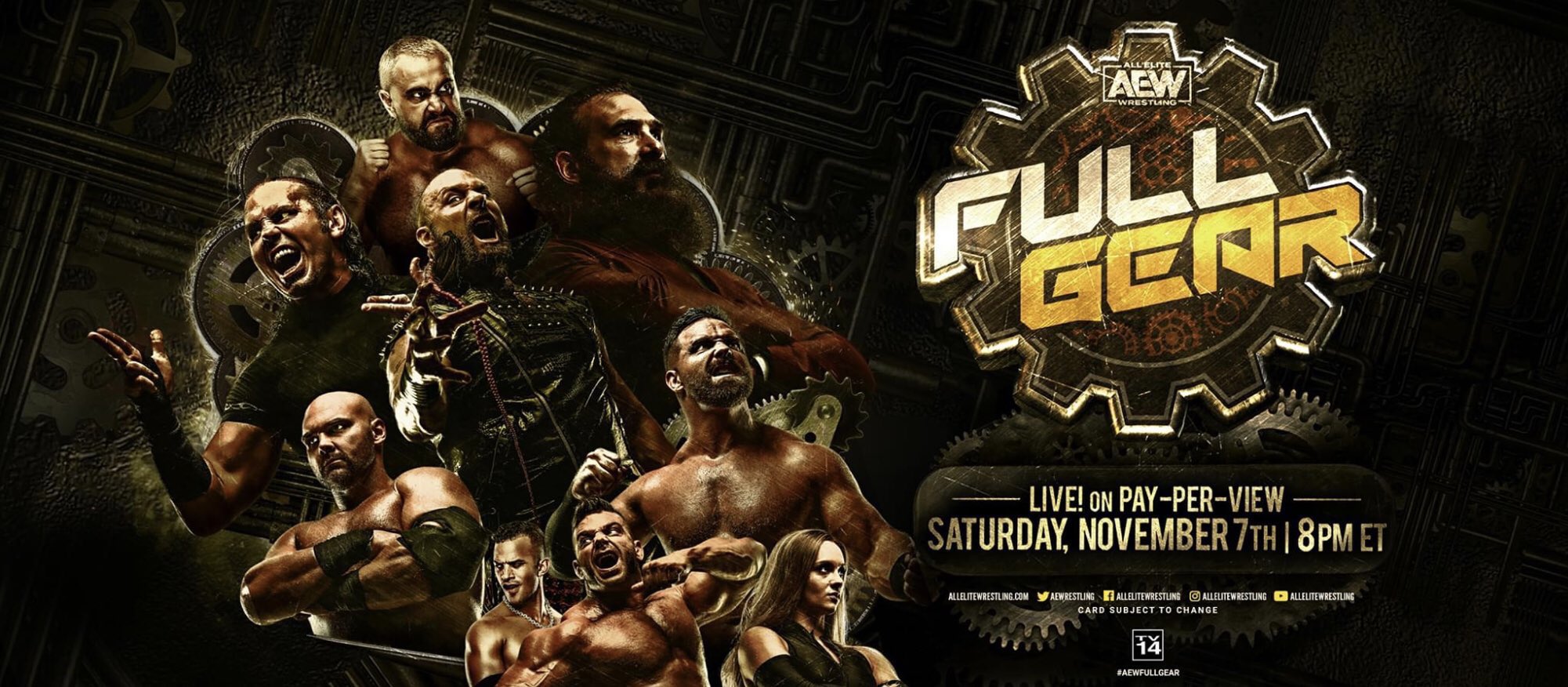 AEW Full Gear 2020 Preview: Full Card, Match Predictions & More
