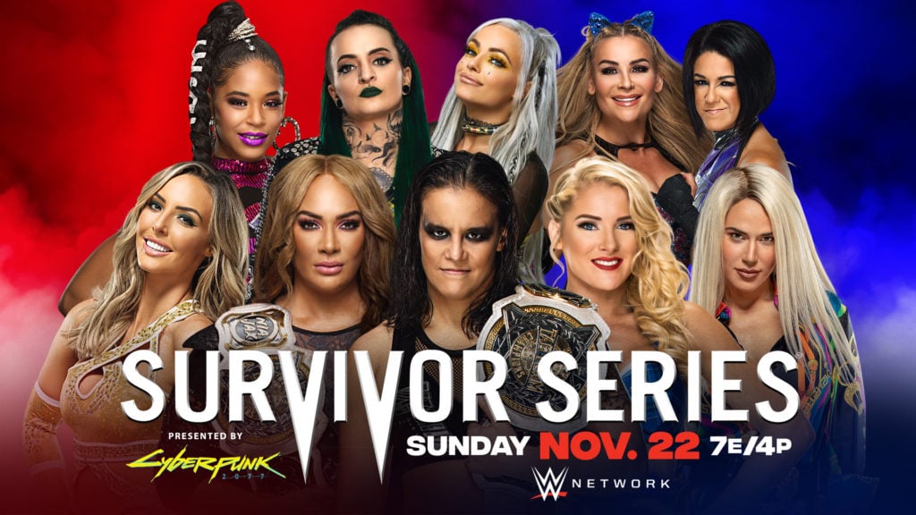 WWE Survivor Series Results Women's Traditional 5on5 Elimination
