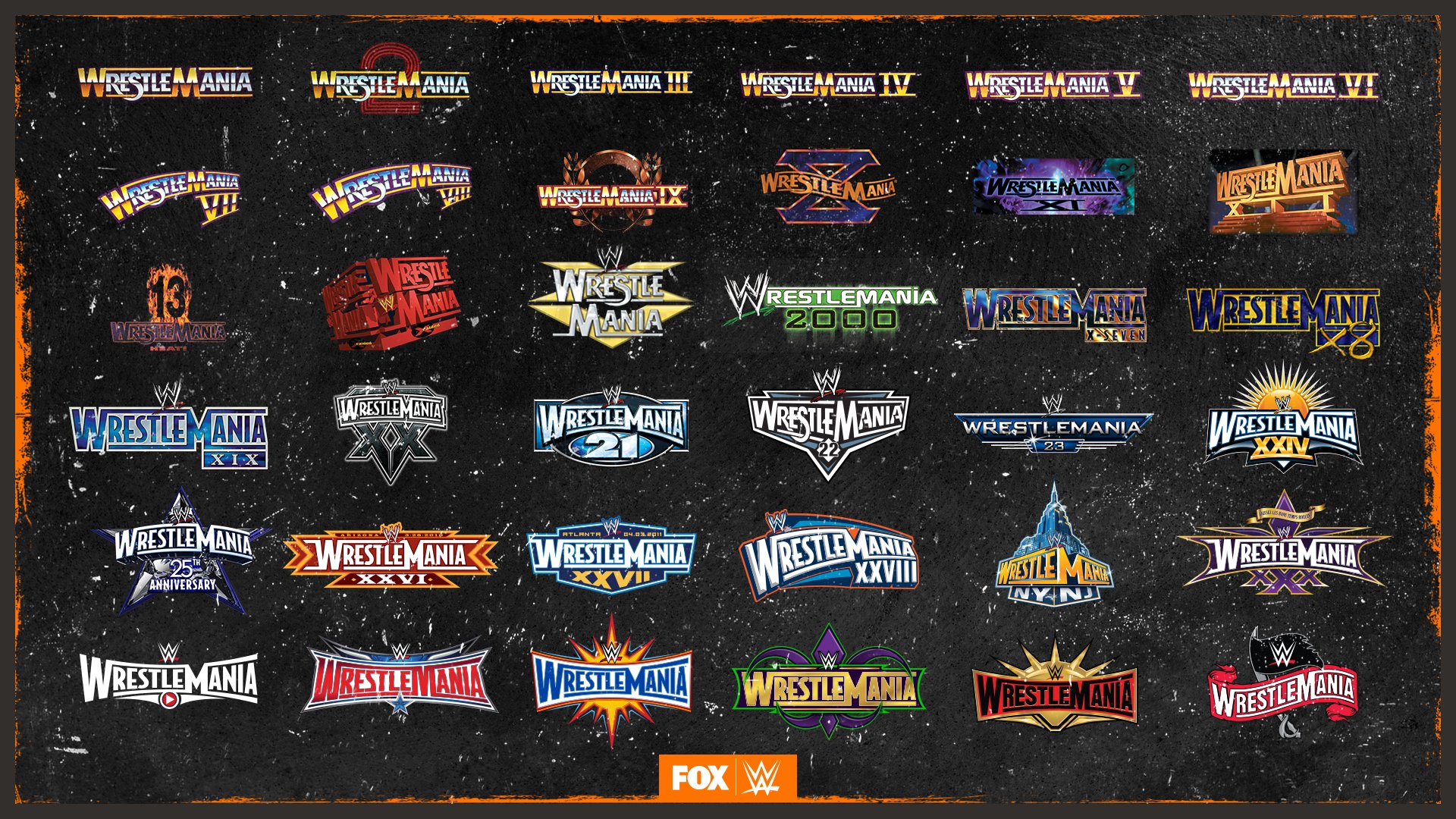 The History And Evolution Of The WWE WrestleMania Logo | vlr.eng.br