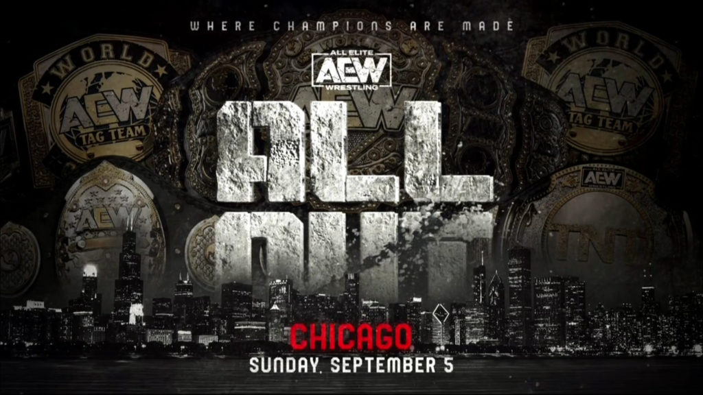 PHOTO The Official Poster For AEW's All Out PayPerView Event