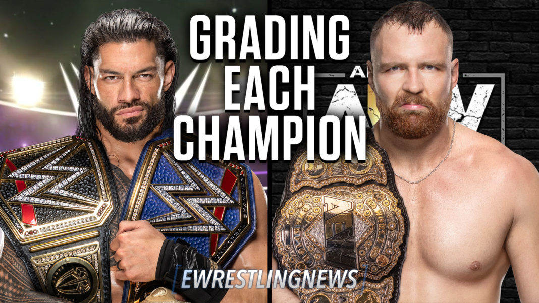 grades for each AEW and WWE champion right now