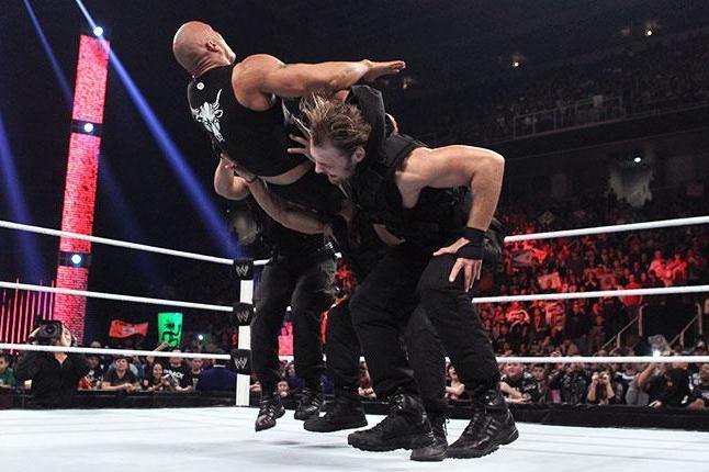 The Rock Recalls The Shield Triple Powerbombing Him On Raw