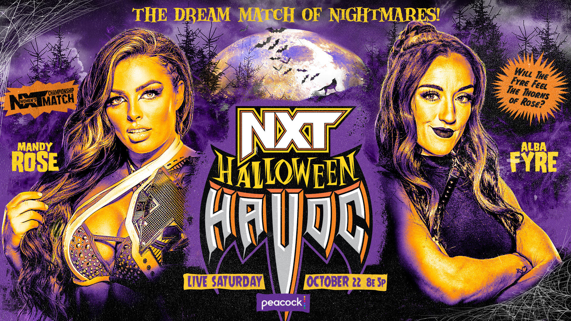 WWE NXT Halloween Havoc Results Mandy Rose vs. Alba Fyre