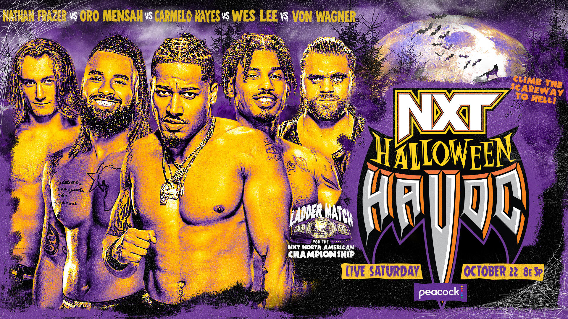 WWE NXT Halloween Havoc Results Ladder Match