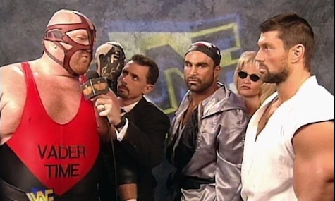 A backstage promo by the USA team, with a stern-looking Steve Blackman.