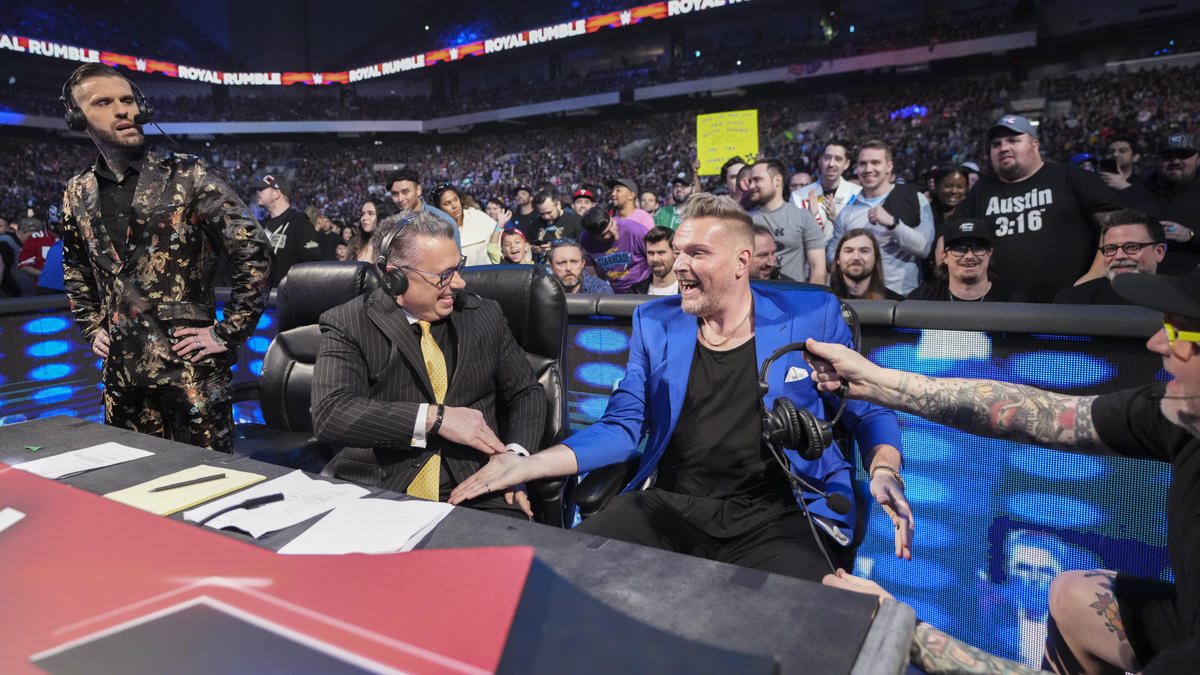 Pat McAfee Commends Michael Cole’s Exceptional Work as Unparalleled