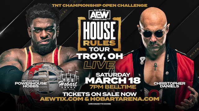 AEW News - The Updated Lineup For Tonight’s House Rules, Full Card For Dynamite Next Week