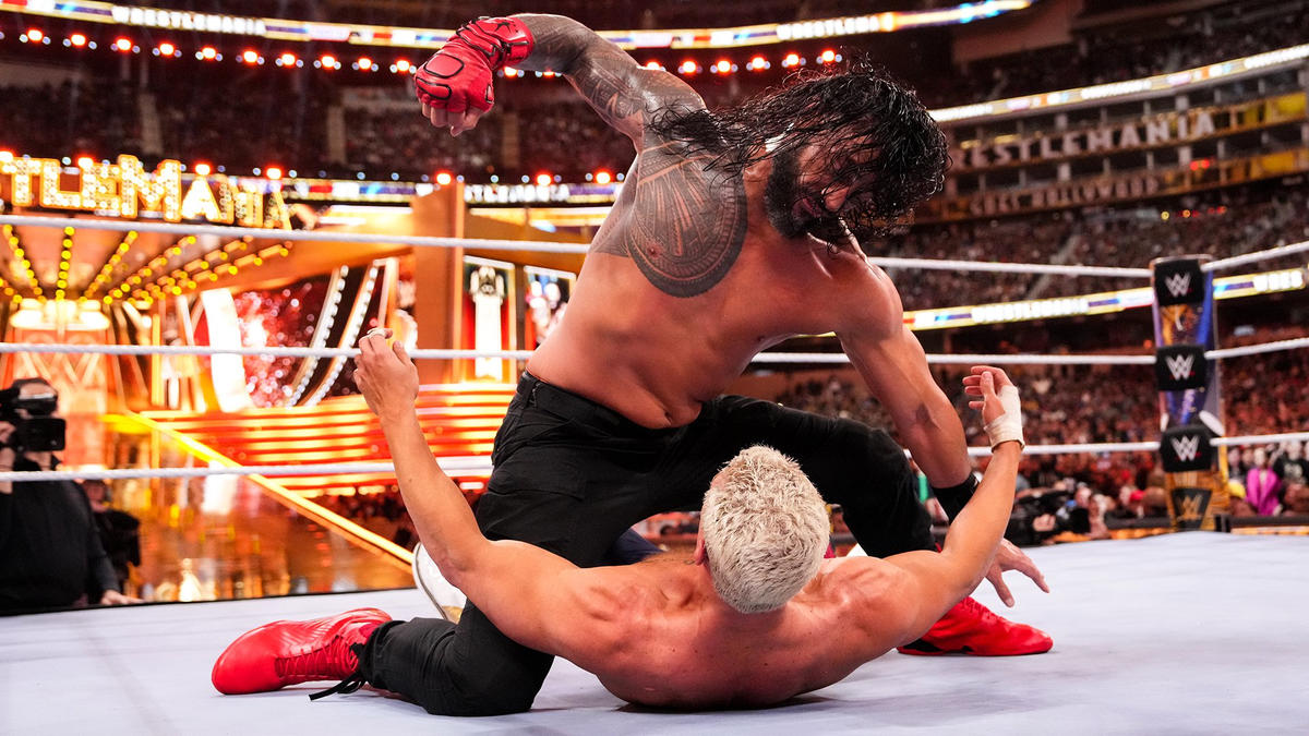 WWE WrestleMania 39 Highlights: Roman Reigns beats Cody Rhodes in