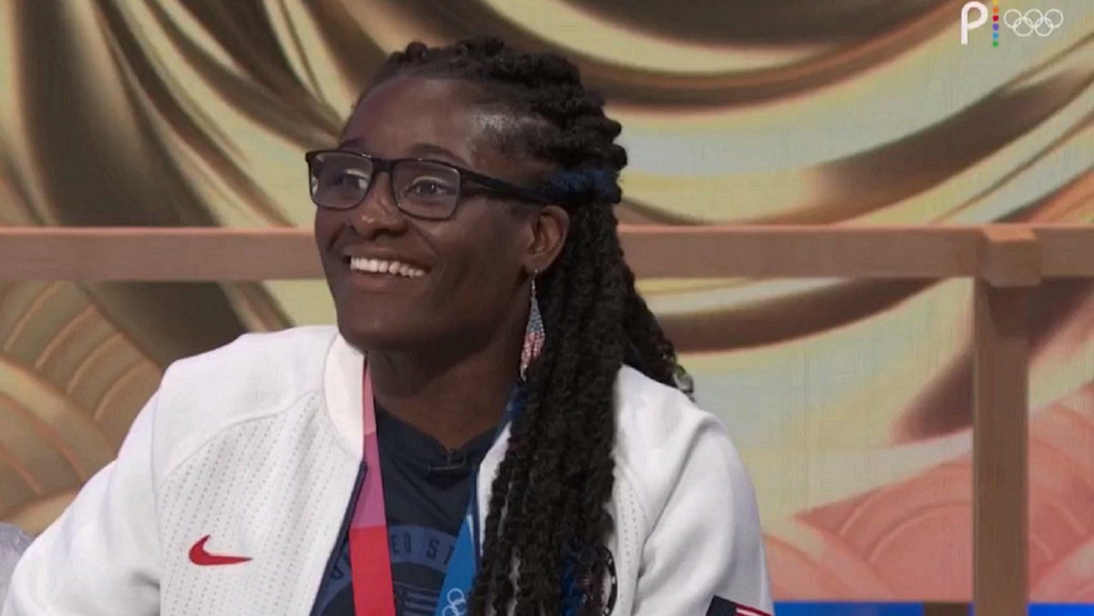 Tamyra Mensah-Stock, Olympic Gold Medalist, Steps into the WWE Ring for Debut Performance