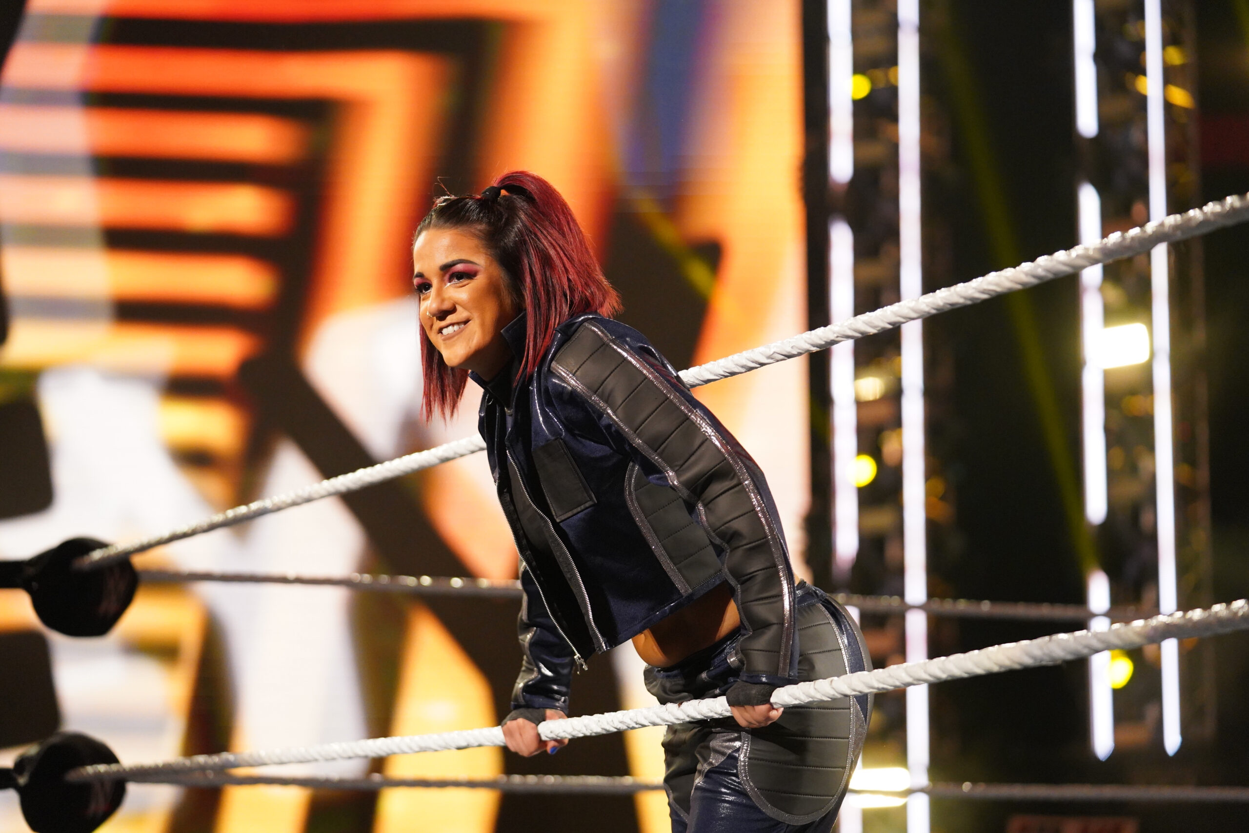 Bayley extends a warm welcome to Jade Cargill as she joins WWE, and Cargill graciously responds.