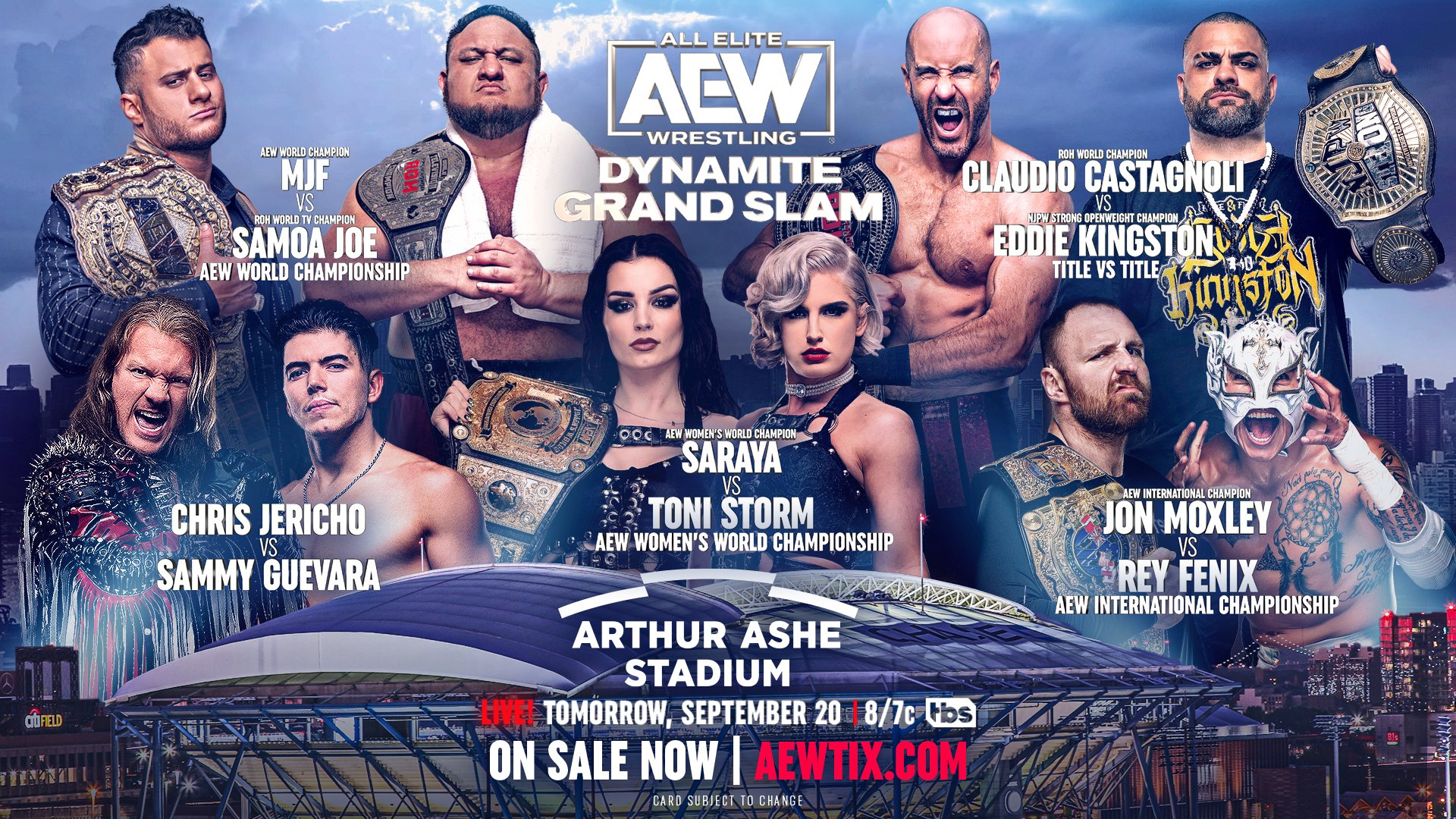 Recap of AEW Dynamite Grand Slam Event on September 20, 2023