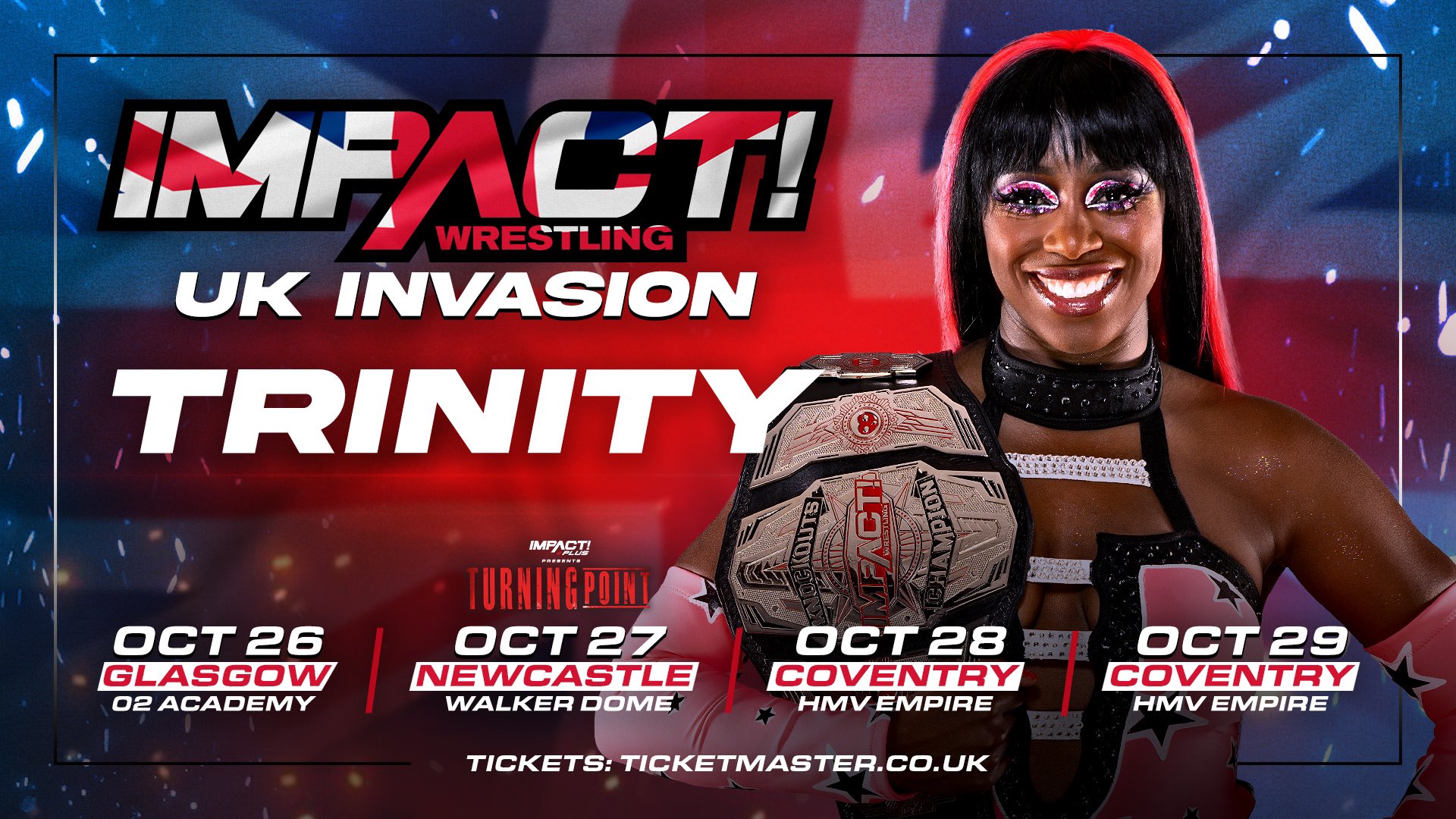 Impact Wrestling’s Upcoming UK Invasion Tour to Feature Trinity