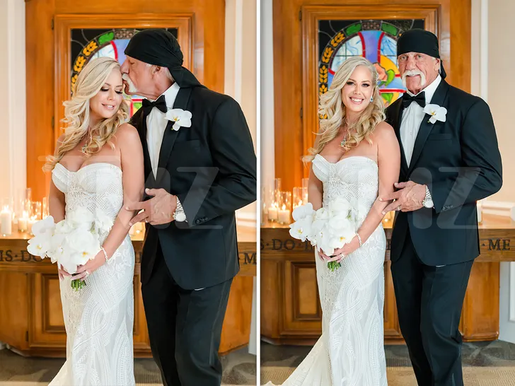 Hulk Hogan Ties the Knot with Sky Daily: Exclusive Wedding Photos