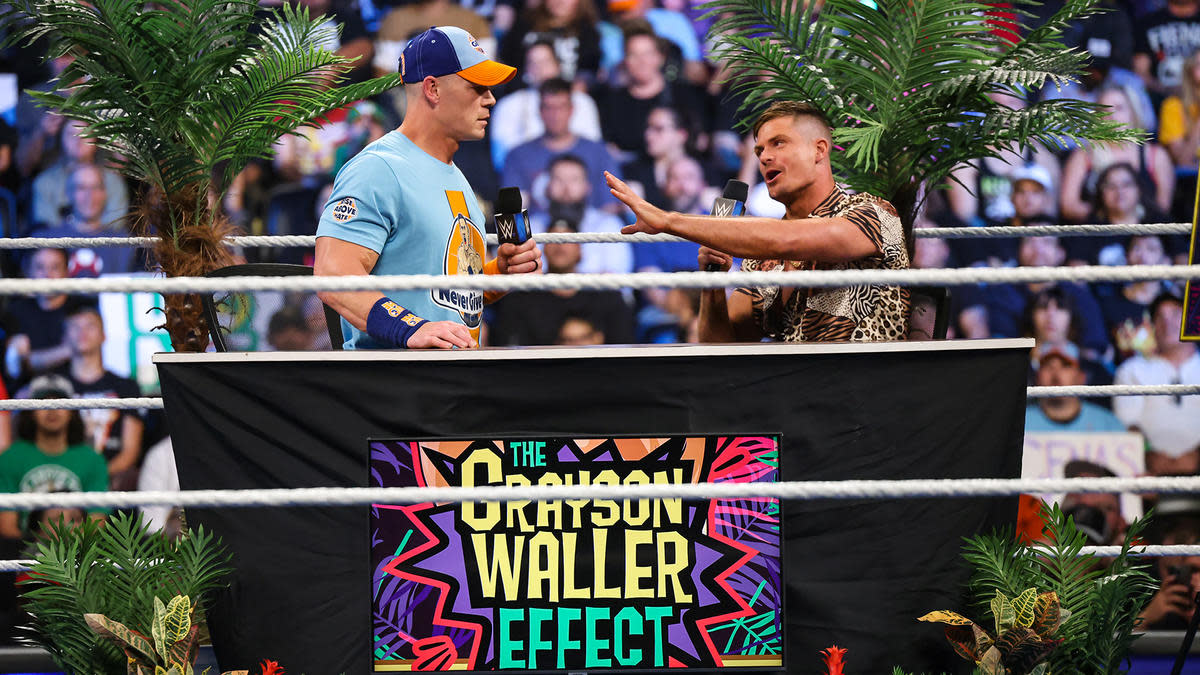 Grayson Waller Reflects on the Physical Strain of Supporting Wrestling Legends Such as John Cena