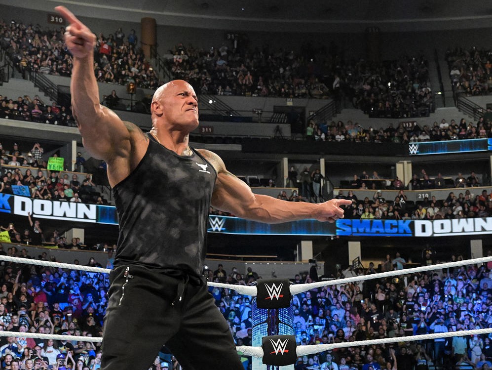 Highlights from WWE SmackDown: Superstars Engage with The Rock Behind the Scenes and Revealing the SuperShow Lineup