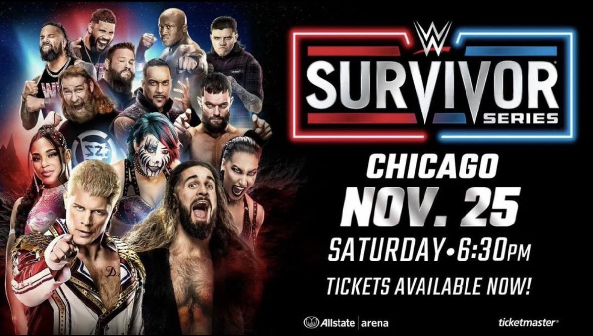 Updated WWE Survivor Series: WarGames 2023 betting odds