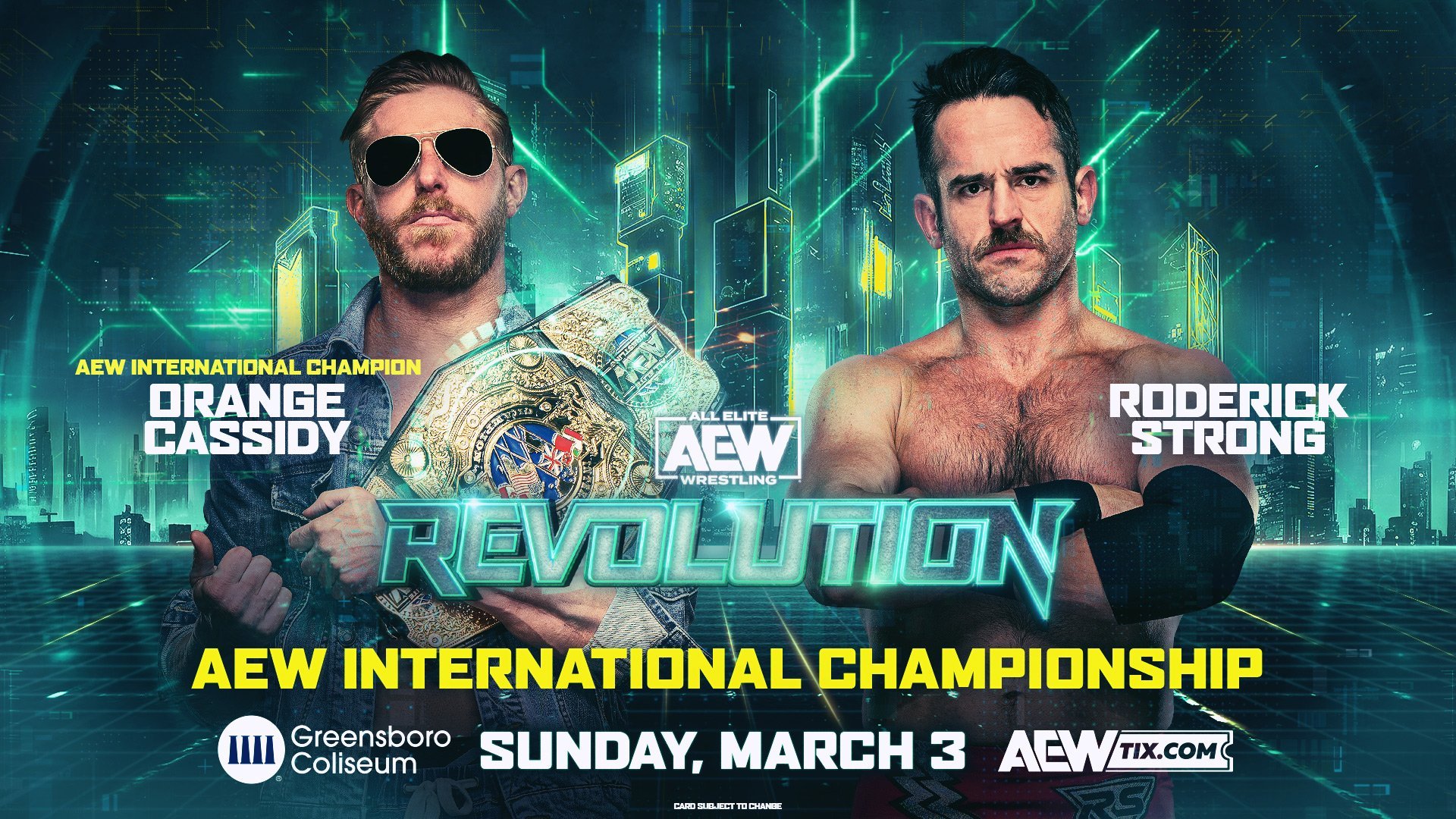 Roderick Strong Claims International Title and Kyle O’Reilly Makes AEW Return at Revolution 2024