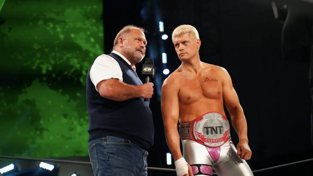 Arn Anderson discusses how Cody Rhodes helped reignite his passion for the wrestling industry