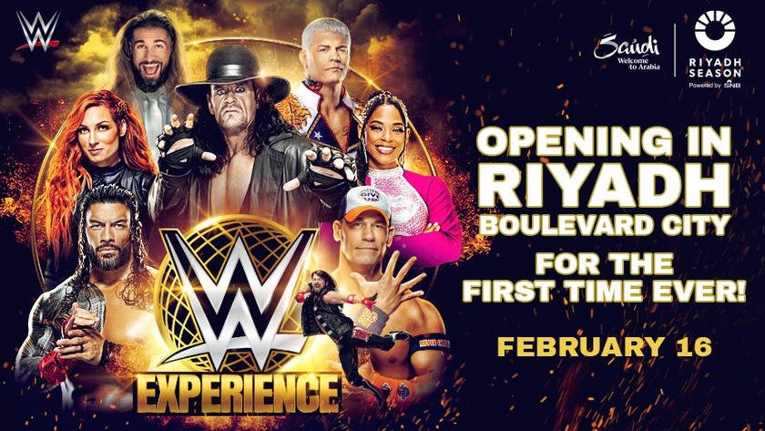 Prominent Celebrities Grace the Inauguration of WWE Experience in Saudi Arabia
