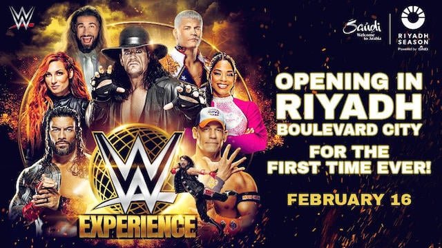 Introduction of WWE Experience in Saudi Arabia