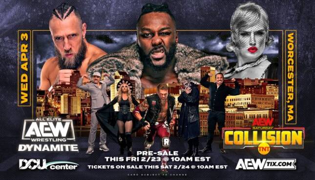 AEW Collision Set to Challenge WrestleMania as Kamille Hints at Future Plans, Francine’s Involvement in WWE 2K Revealed