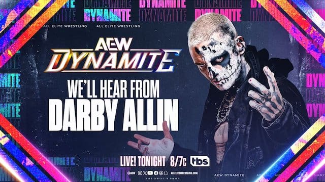 Darby Allin to Share Insights on Tonight’s Episode of Dynamite, AEW Dynasty Pre-Sale Announced