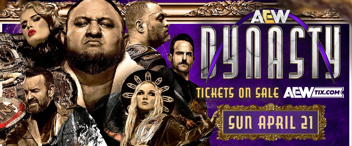 Newly Released Ticket Sales Information for Upcoming AEW Events
