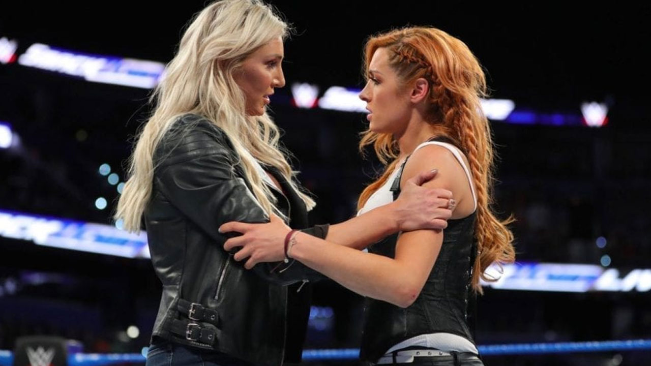 Becky Lynch discusses her feud with Charlotte Flair, provides updates on the NXT lineup, and shares details about the WrestleMania Marathon.