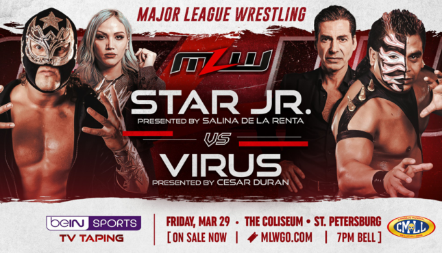 MLW ‘War Chamber’ to Feature Virus vs. Star Jr. Match and Stipulations Revealed for KOPW Title Match at WrestleCon