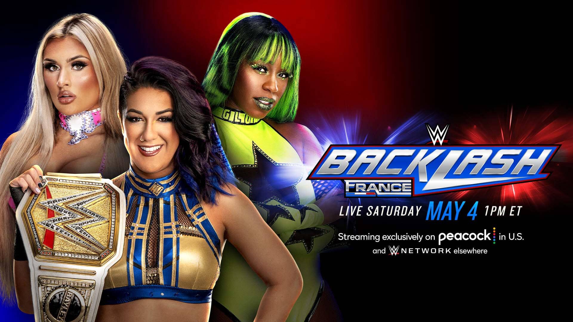 Bayley Successfully Defends Title Against Naomi & Tiffany Stratton at WWE Backlash: France