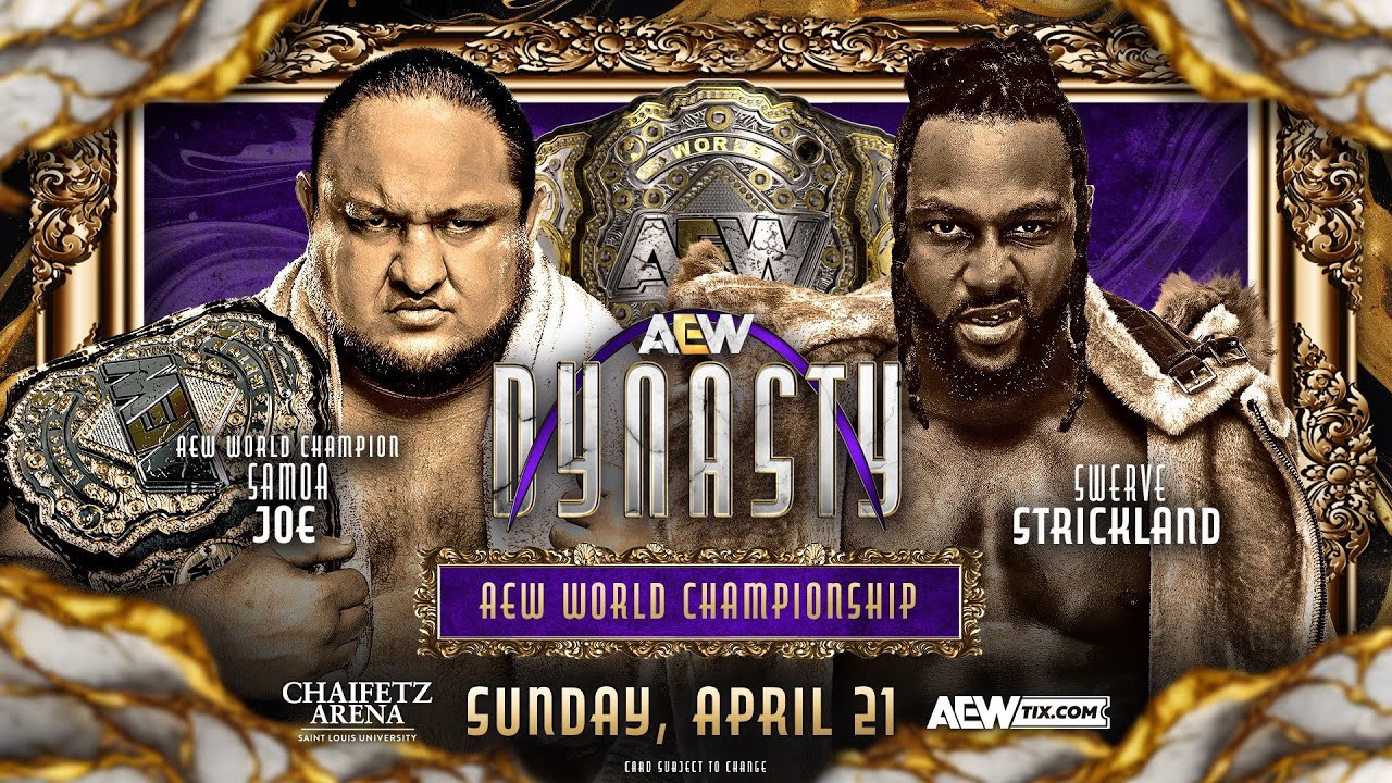 “Swerve Strickland Eyes Historic Achievement as Potential First Black AEW World Champion at Dynasty 2024”