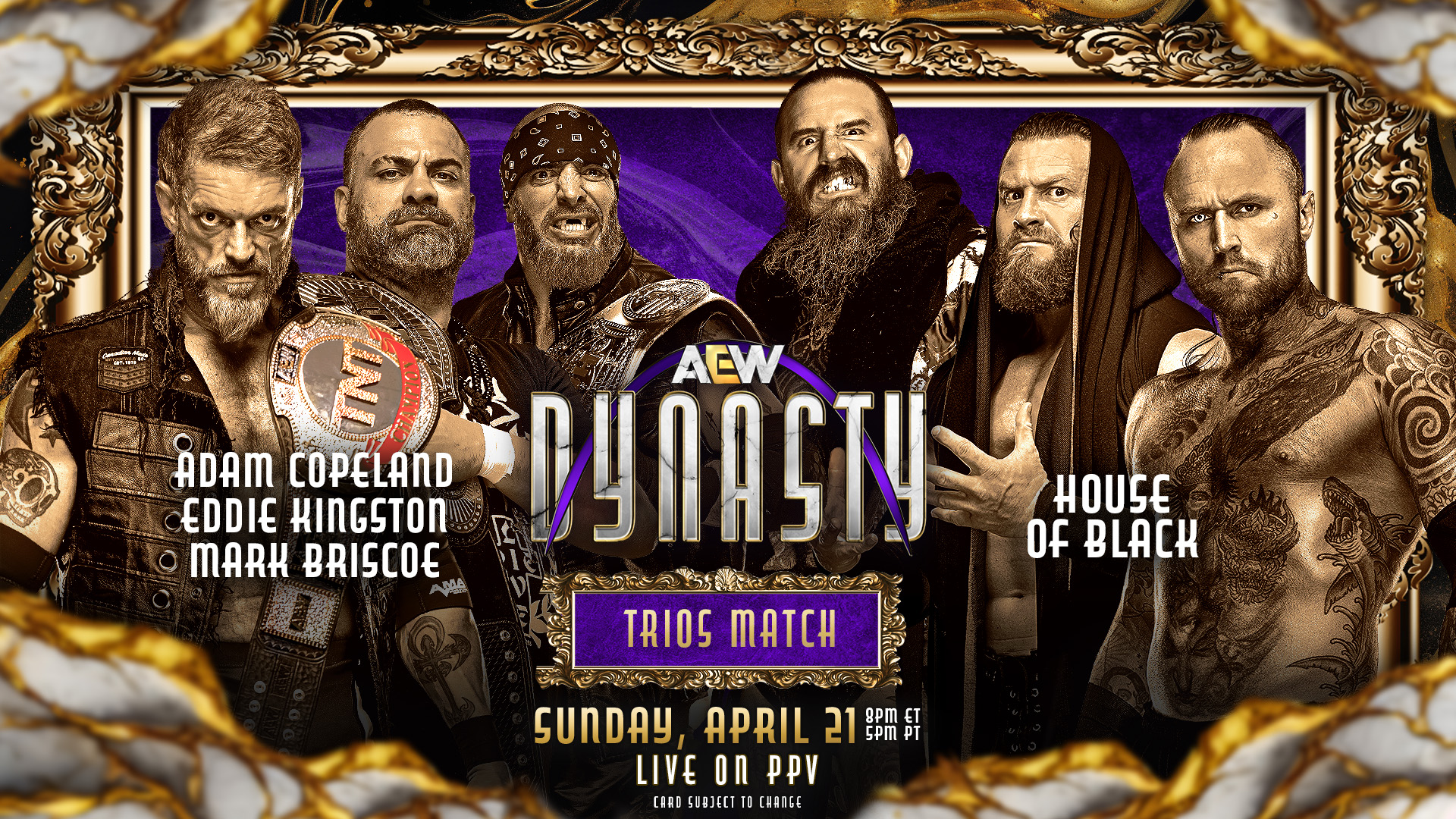 AEW Dynasty: The House of Black Emerges Victorious over Adam Copeland, Eddie Kingston, and Mark Briscoe
