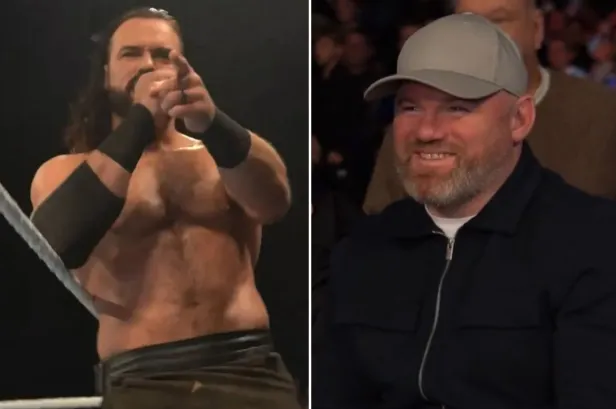 Drew McIntyre Playfully Teases Soccer Legend Wayne Rooney During WWE Live Event