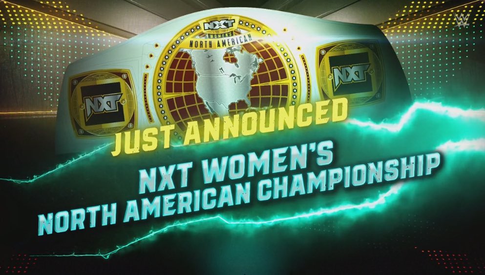 Introducing the New NXT Women’s North American Title at Stand & Deliver
