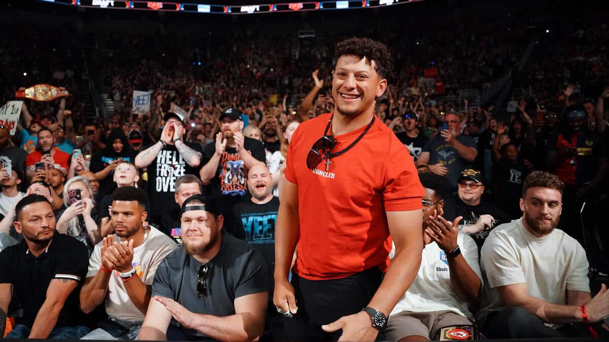 Inside Scoop on Patrick Mahomes’ WWE RAW Appearance