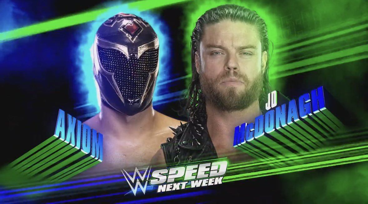 Summary of WWE Speed Match Results (4/10/24): Axiom Faces Off Against JD McDonagh