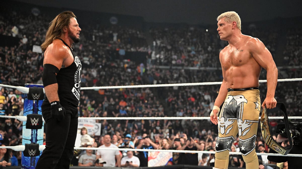 Notes from the WWE Supershow – AJ Styles faces off against Cody Rhodes, while the King of the Ring and Queen of the Ring matches persist.