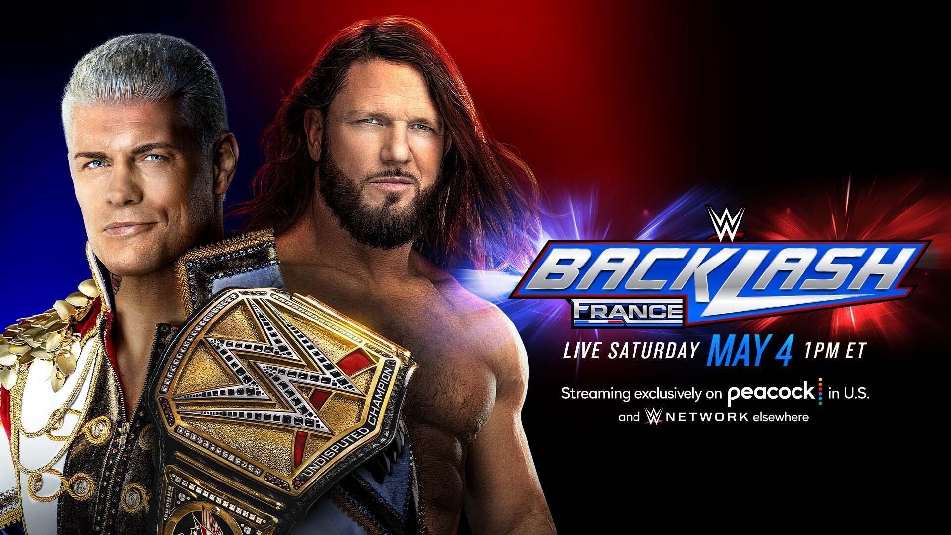 WWE Unveils Exclusive Information Regarding the Backlash France Superstore