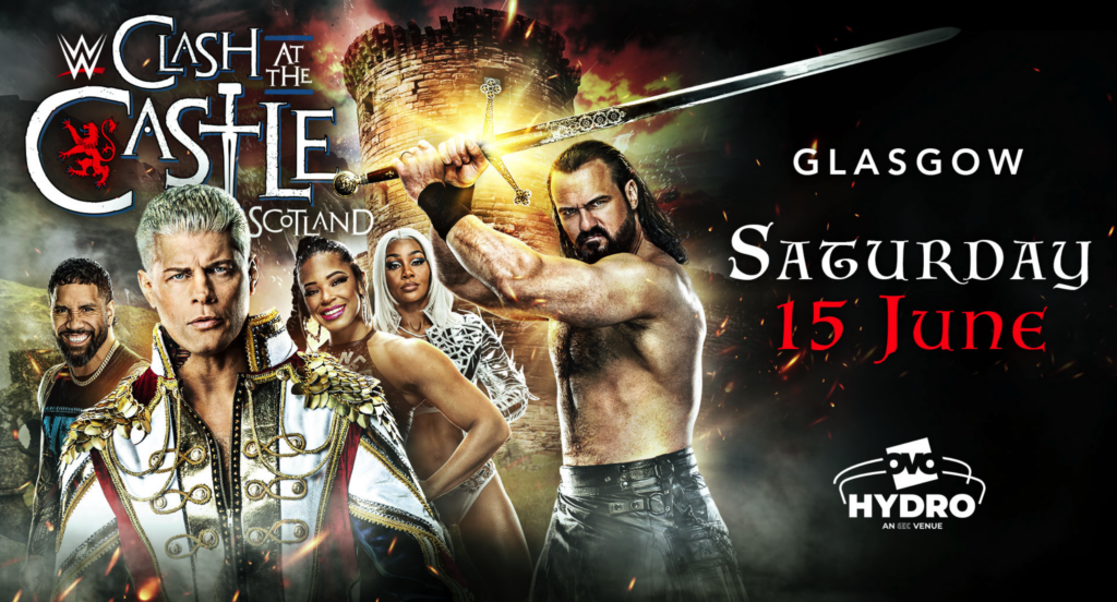 Tickets for WWE Clash At the Castle in Scotland will be available for purchase starting next Friday.