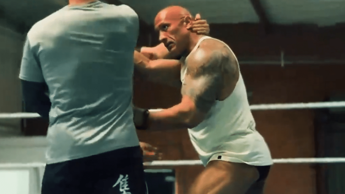 Dwayne Johnson Reveals “Humbling” MMA Training Footage for A24 Film