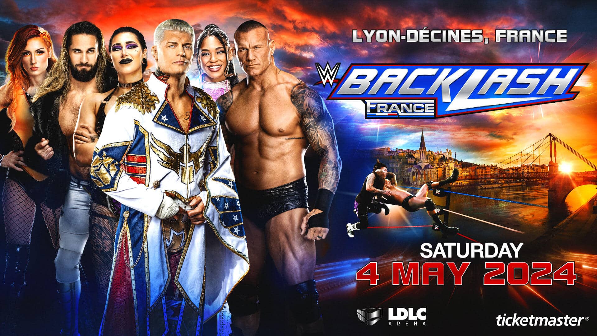 WWE Backlash: France Achieves WWE History’s Largest Arena Gate